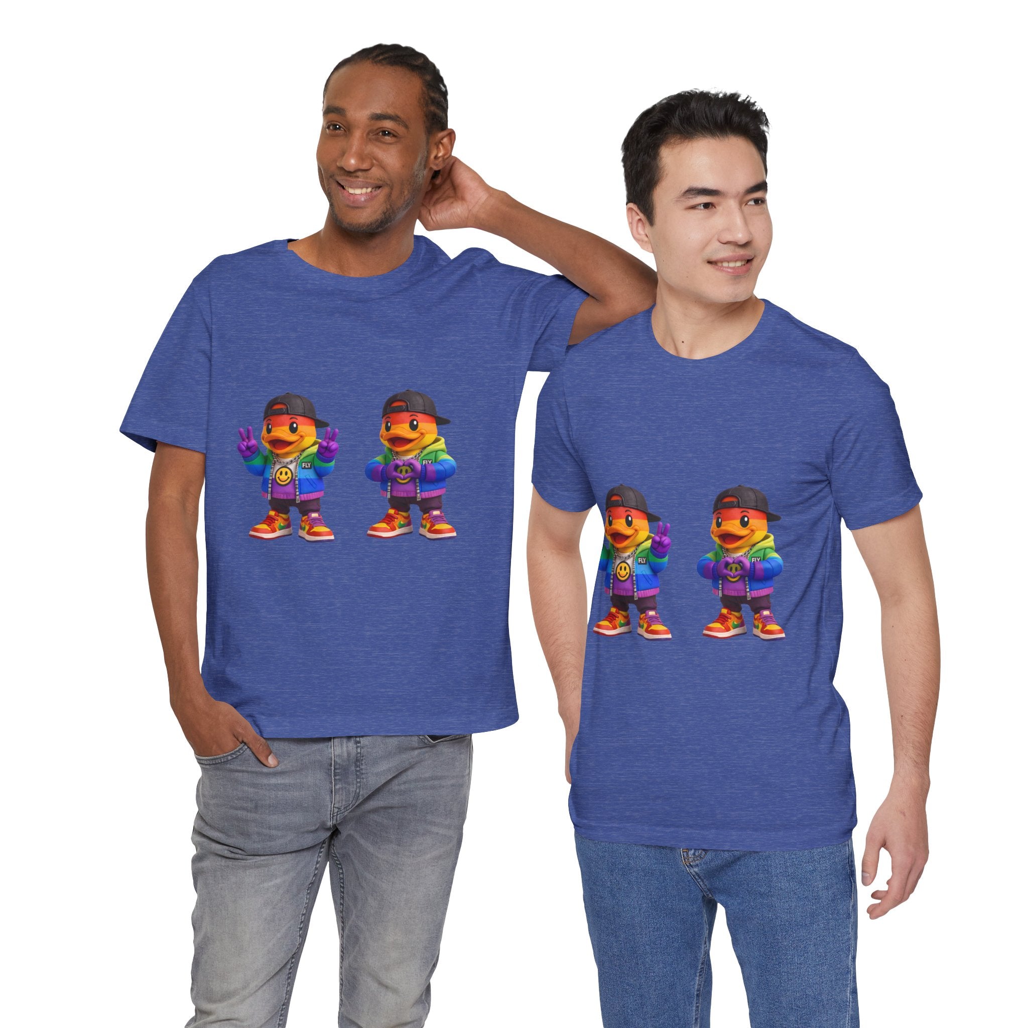 FLY Duck Pride Peace & Love Tee